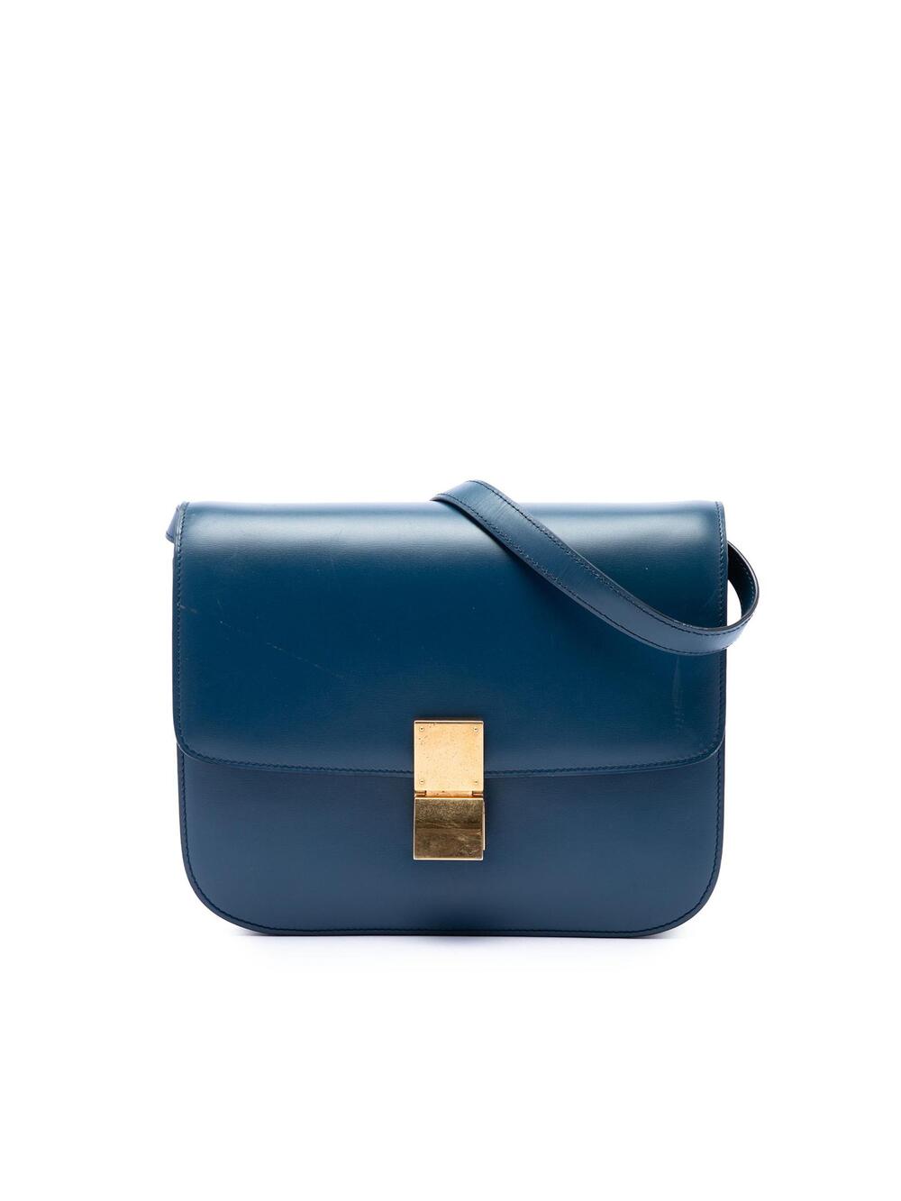 Celine Medium Calfskin Classic Box Pre- #348023C12B